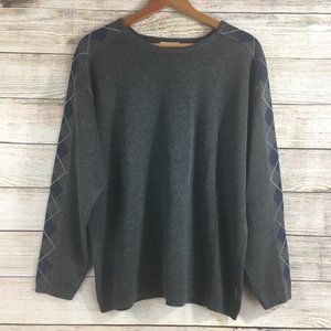 Pineapple Connection Argyle Sweater